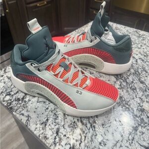 Jordan 35 Light Silver Hasta